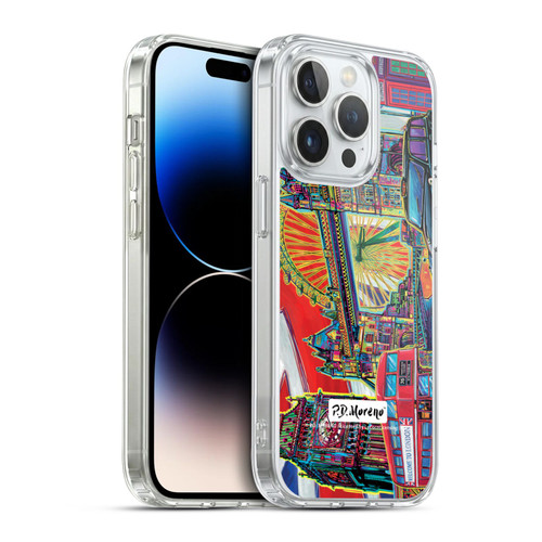P.D. Moreno Cities London 1 Soft Gel Case for Apple iPhone 14 Pro & MagSafe