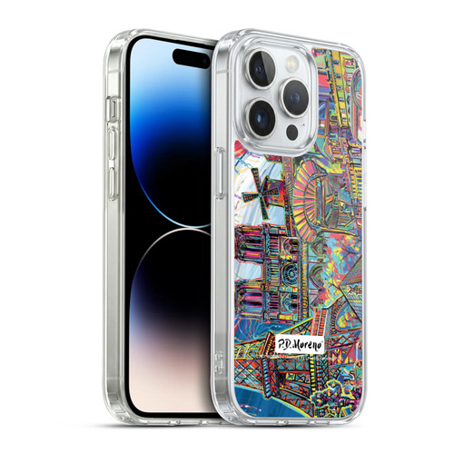 P.D. Moreno Cities Paris 1 Soft Gel Case for Apple iPhone 14 Pro & MagSafe