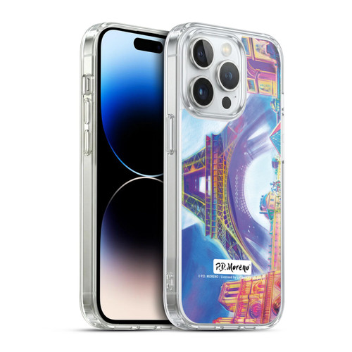 P.D. Moreno Cities Paris 2 Soft Gel Case for Apple iPhone 14 Pro & MagSafe