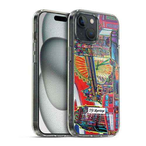 P.D. Moreno Cities London 1 Soft Gel Case for Apple iPhone 15 & MagSafe