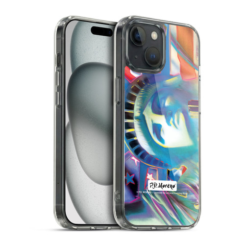 P.D. Moreno Cities New York 2 Soft Gel Case for Apple iPhone 15 & MagSafe