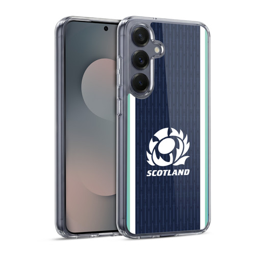 Scotland Rugby 2024/25 Crest Kit Home Soft Gel Case for Samsung Galaxy S25 & MagSafe