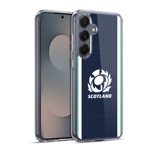 Scotland Rugby 2024/25 Crest Kit Home Soft Gel Case for Samsung Galaxy S25+ & MagSafe