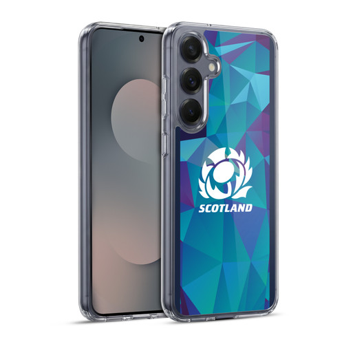 Scotland Rugby 2024/25 Crest Kit Training Soft Gel Case for Samsung Galaxy S25+ & MagSafe