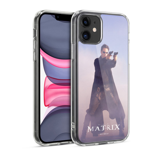 The Matrix Key Art Neo 2 Soft Gel Case for Apple iPhone 11