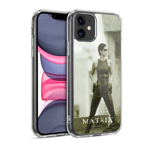 The Matrix Key Art Trinity Soft Gel Case for Apple iPhone 11