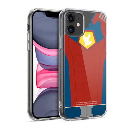 Peacemaker: Television Series Graphics Costume Soft Gel Case for Apple iPhone 11
