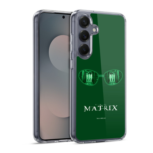 The Matrix Key Art Glass Soft Gel Case for Samsung Galaxy S25 & MagSafe