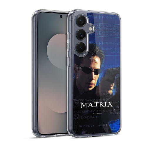 The Matrix Key Art Neo 1 Soft Gel Case for Samsung Galaxy S25 & MagSafe