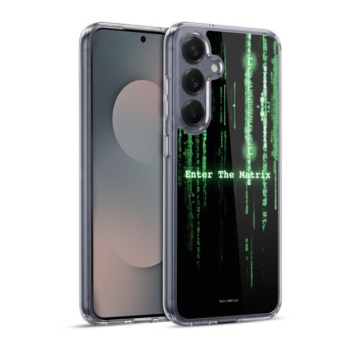 The Matrix Key Art Enter The Matrix Soft Gel Case for Samsung Galaxy S25+ & MagSafe