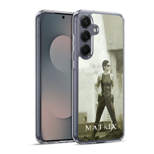 The Matrix Key Art Trinity Soft Gel Case for Samsung Galaxy S25+ & MagSafe