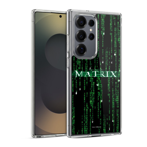 The Matrix Key Art Codes Soft Gel Case for Samsung Galaxy S25 Ultra & MagSafe