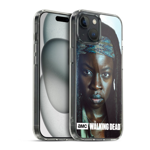 AMC The Walking Dead Characters Michonne Soft Gel Case for Apple iPhone 15 & MagSafe