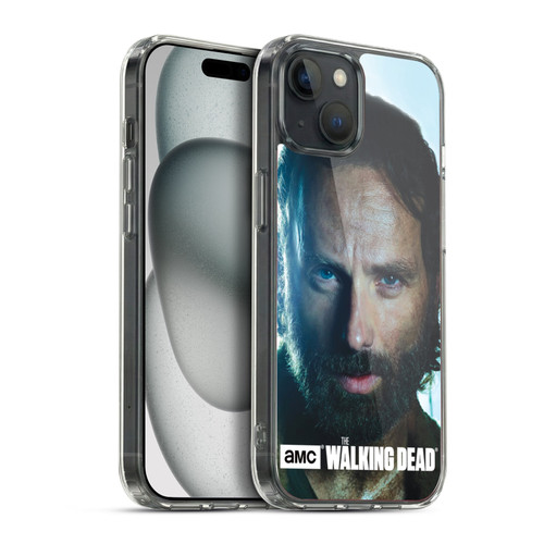 AMC The Walking Dead Characters Rick Soft Gel Case for Apple iPhone 15 Plus & MagSafe