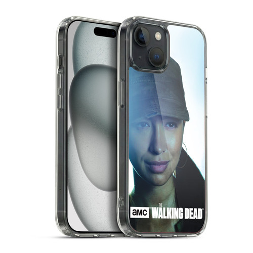 AMC The Walking Dead Characters Rosita Soft Gel Case for Apple iPhone 15 Plus & MagSafe