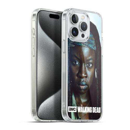 AMC The Walking Dead Characters Michonne Soft Gel Case for Apple iPhone 15 Pro Max & MagSafe