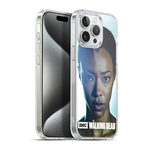AMC The Walking Dead Characters Sasha Soft Gel Case for Apple iPhone 15 Pro Max & MagSafe