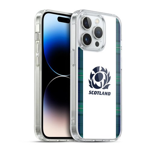 Scotland Rugby 2023/24 Crest Kit Away Soft Gel Case for Apple iPhone 13 Pro & MagSafe