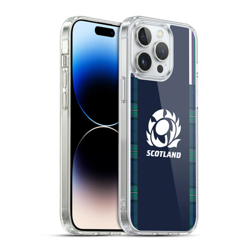 Scotland Rugby 2023/24 Crest Kit Home Soft Gel Case for Apple iPhone 14 Pro Max & MagSafe