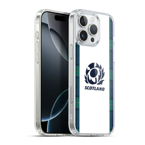 Scotland Rugby 2023/24 Crest Kit Away Soft Gel Case for Apple iPhone 16 Pro Max & MagSafe