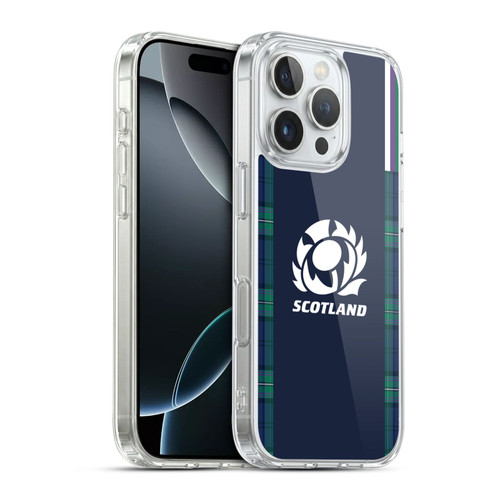 Scotland Rugby 2023/24 Crest Kit Home Soft Gel Case for Apple iPhone 16 Pro & MagSafe