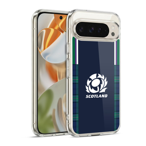 Scotland Rugby 2023/24 Crest Kit Home Soft Gel Case for Google Pixel 9 / Pixel 9 Pro