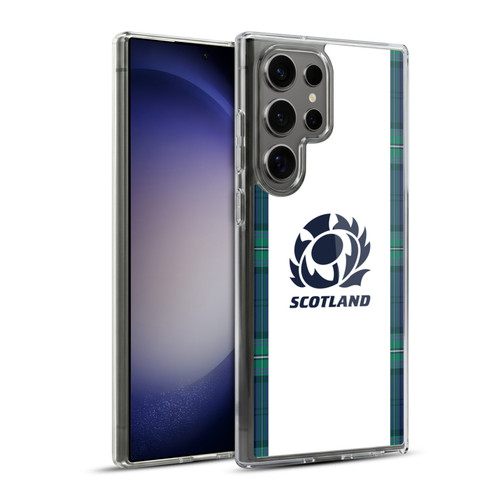 Scotland Rugby 2023/24 Crest Kit Away Soft Gel Case for Samsung Galaxy S23 Ultra 5G & MagSafe