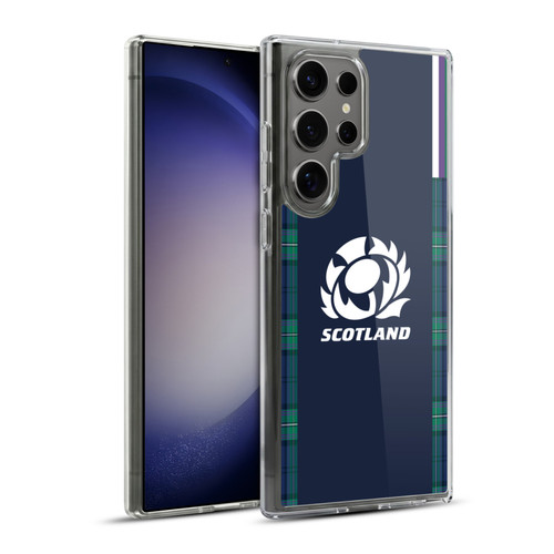 Scotland Rugby 2023/24 Crest Kit Home Soft Gel Case for Samsung Galaxy S23 Ultra 5G & MagSafe