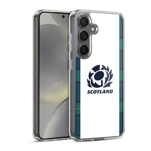 Scotland Rugby 2023/24 Crest Kit Away Soft Gel Case for Samsung Galaxy S24 5G & MagSafe