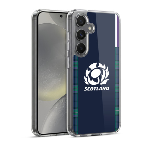 Scotland Rugby 2023/24 Crest Kit Home Soft Gel Case for Samsung Galaxy S24 5G & MagSafe