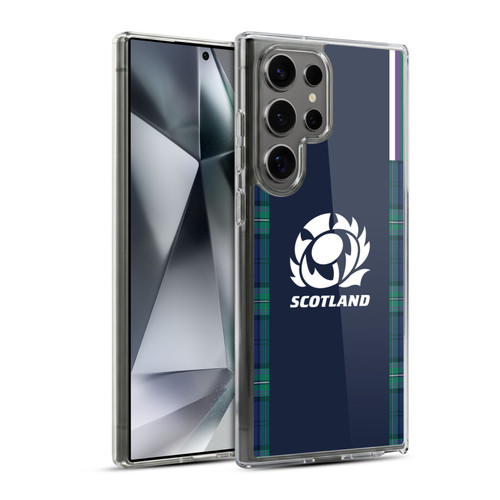 Scotland Rugby 2023/24 Crest Kit Home Soft Gel Case for Samsung Galaxy S24 Ultra 5G & MagSafe