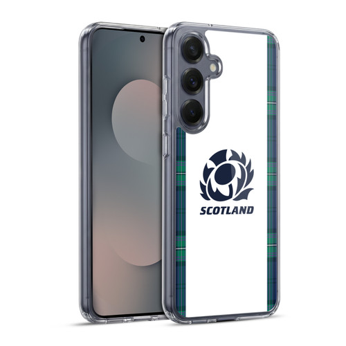 Scotland Rugby 2023/24 Crest Kit Away Soft Gel Case for Samsung Galaxy S25+ & MagSafe