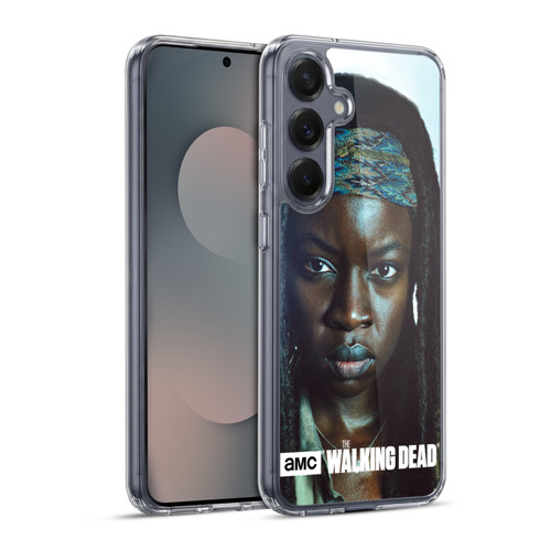 AMC The Walking Dead Characters Michonne Soft Gel Case for Samsung Galaxy S25+ & MagSafe