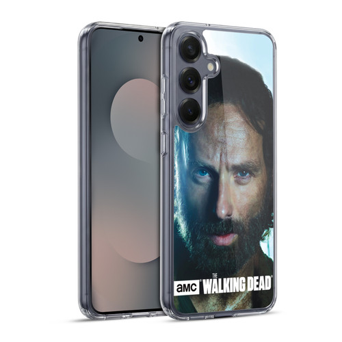 AMC The Walking Dead Characters Rick Soft Gel Case for Samsung Galaxy S25+ & MagSafe