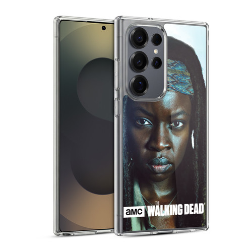 AMC The Walking Dead Characters Michonne Soft Gel Case for Samsung Galaxy S25 Ultra & MagSafe