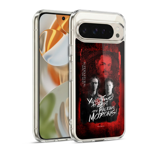 Supernatural Graphic Castiel Soft Gel Case for Google Pixel 9 / Pixel 9 Pro