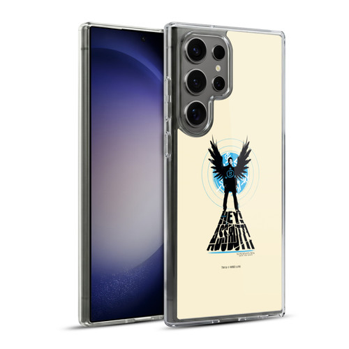 Supernatural Graphic Hey Ass-Butt Soft Gel Case for Samsung Galaxy S23 Ultra 5G & MagSafe