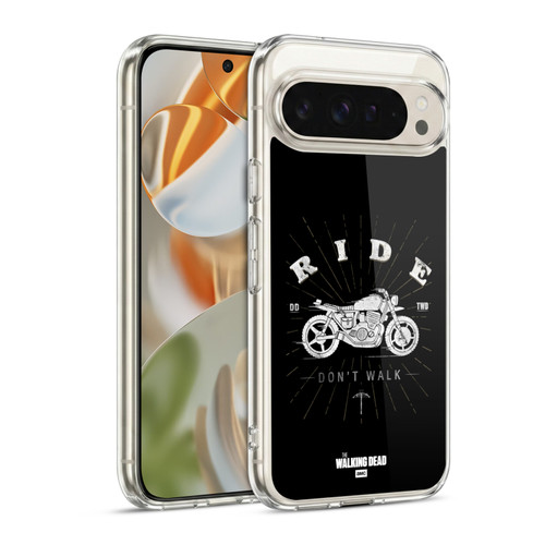 AMC The Walking Dead Daryl Dixon Iconic Ride Don't Walk Soft Gel Case for Google Pixel 9 / Pixel 9 Pro