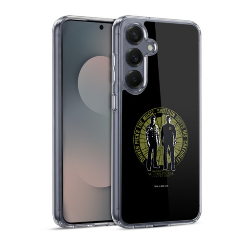 Supernatural Graphic Sam & Dean Soft Gel Case for Samsung Galaxy S25 & MagSafe