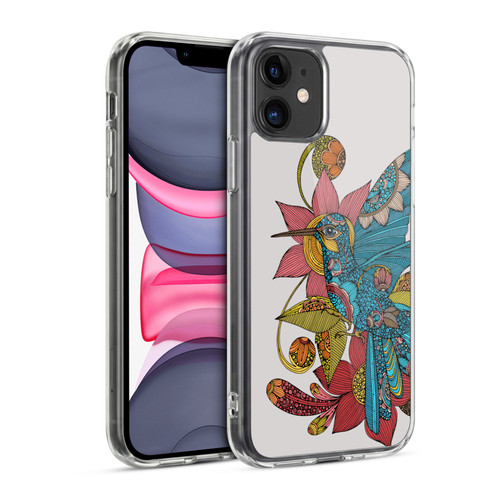 Valentina Birds Hummingbird Soft Gel Case for Apple iPhone 11