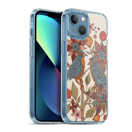 Valentina Birds Love Soft Gel Case for Apple iPhone 13 Mini & MagSafe