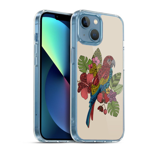 Valentina Birds Parrot Soft Gel Case for Apple iPhone 13 Mini & MagSafe