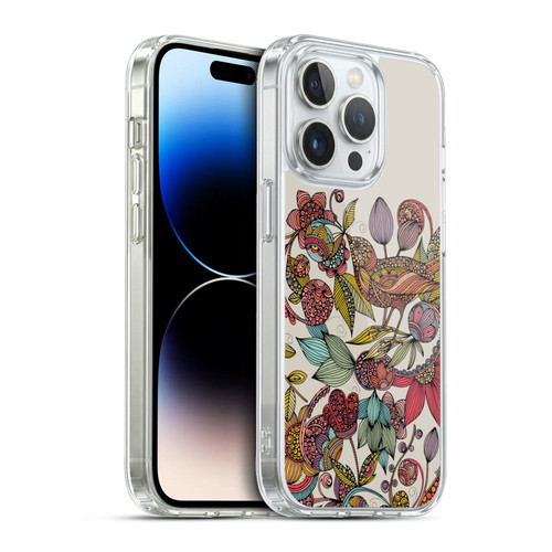 Valentina Birds Flowers Soft Gel Case for Apple iPhone 13 Pro & MagSafe