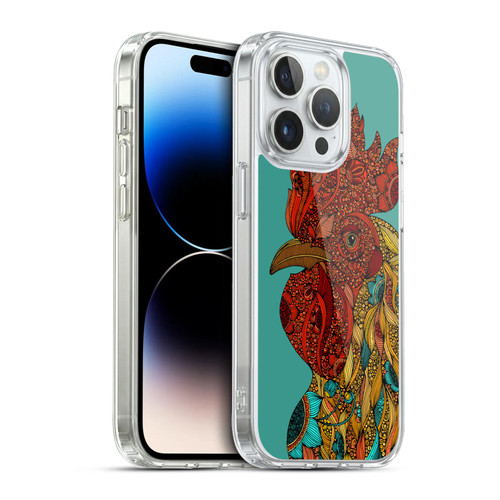 Valentina Birds Rooster Soft Gel Case for Apple iPhone 13 Pro & MagSafe