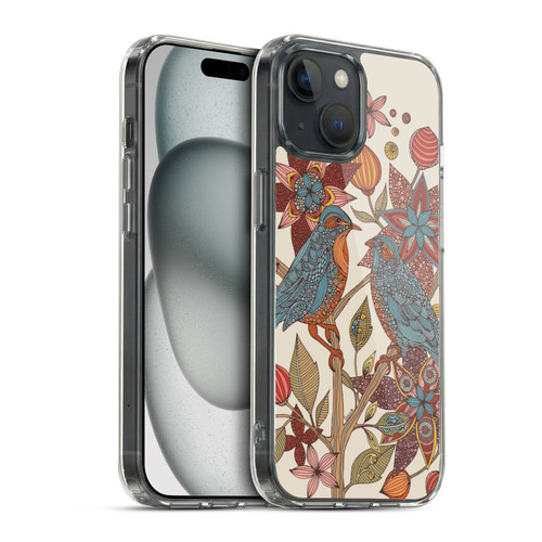 Valentina Birds Love Soft Gel Case for Apple iPhone 15 & MagSafe