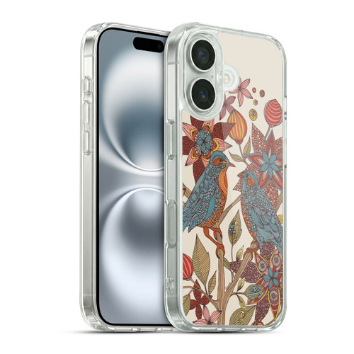 Valentina Birds Love Soft Gel Case for Apple iPhone 16 & MagSafe