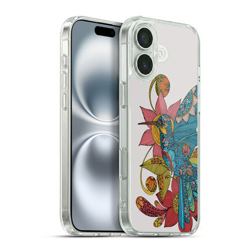Valentina Birds Hummingbird Soft Gel Case for Apple iPhone 16 Plus & MagSafe