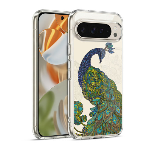Valentina Birds Peacock Tail Soft Gel Case for Google Pixel 9 / Pixel 9 Pro