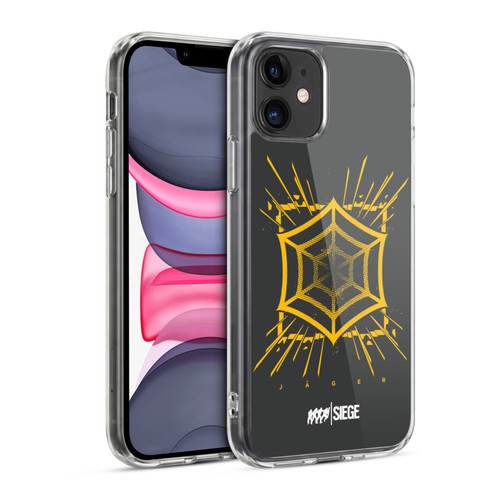 Tom Clancy's Rainbow Six Siege Icons Jager Soft Gel Case for Apple iPhone 11