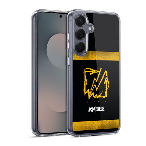 Tom Clancy's Rainbow Six Siege Icons Bandit Soft Gel Case for Samsung Galaxy S25 & MagSafe